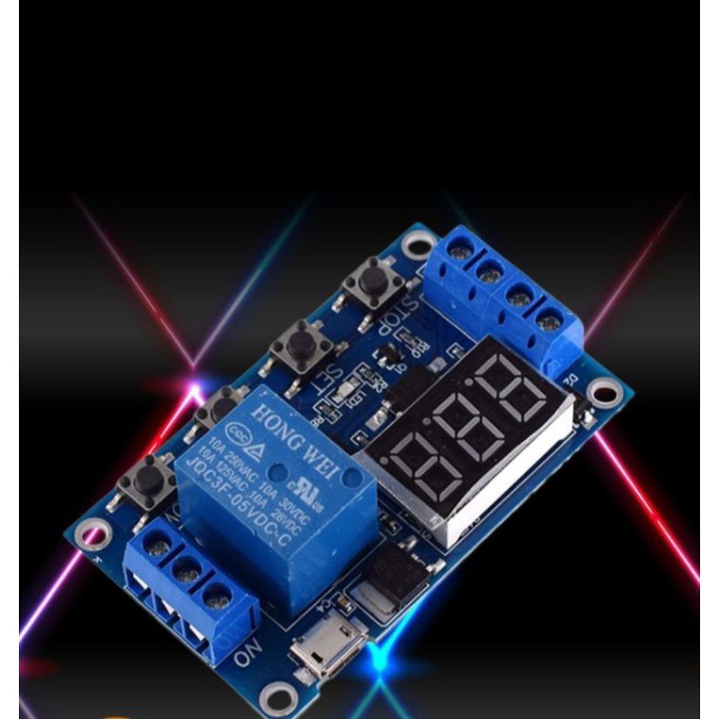 Jual Modul timer relay arus dc 6-30volt cocok untuk mesin tetas ...