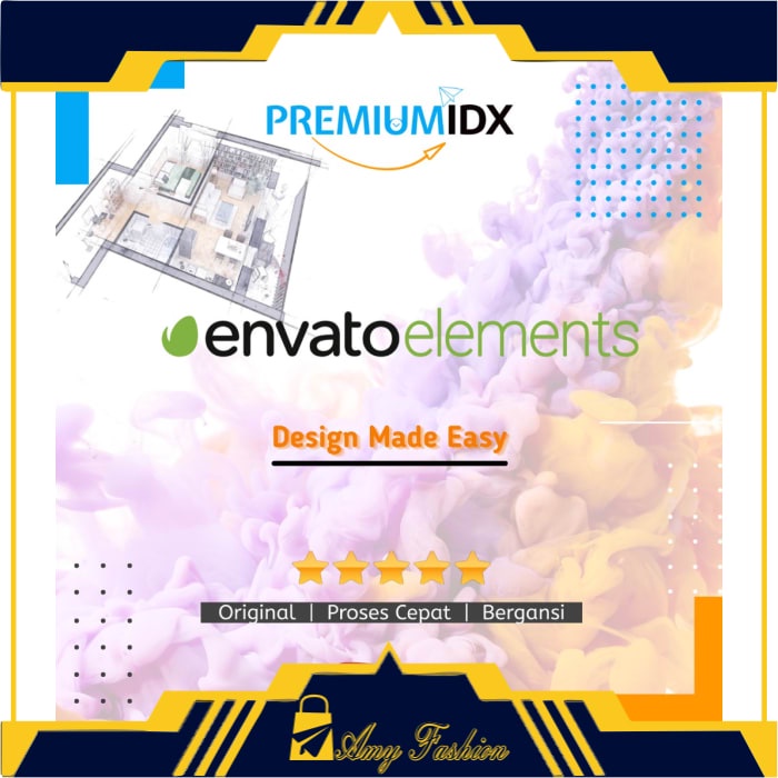 Jual NEW ENVATO ELEMENTS PREMIUM BERGARANSI PROMO | Shopee Indonesia