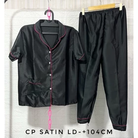 Piyama CP Satin Dewasa Ukuran Standar Piyama Celana Panjang Satin Polos