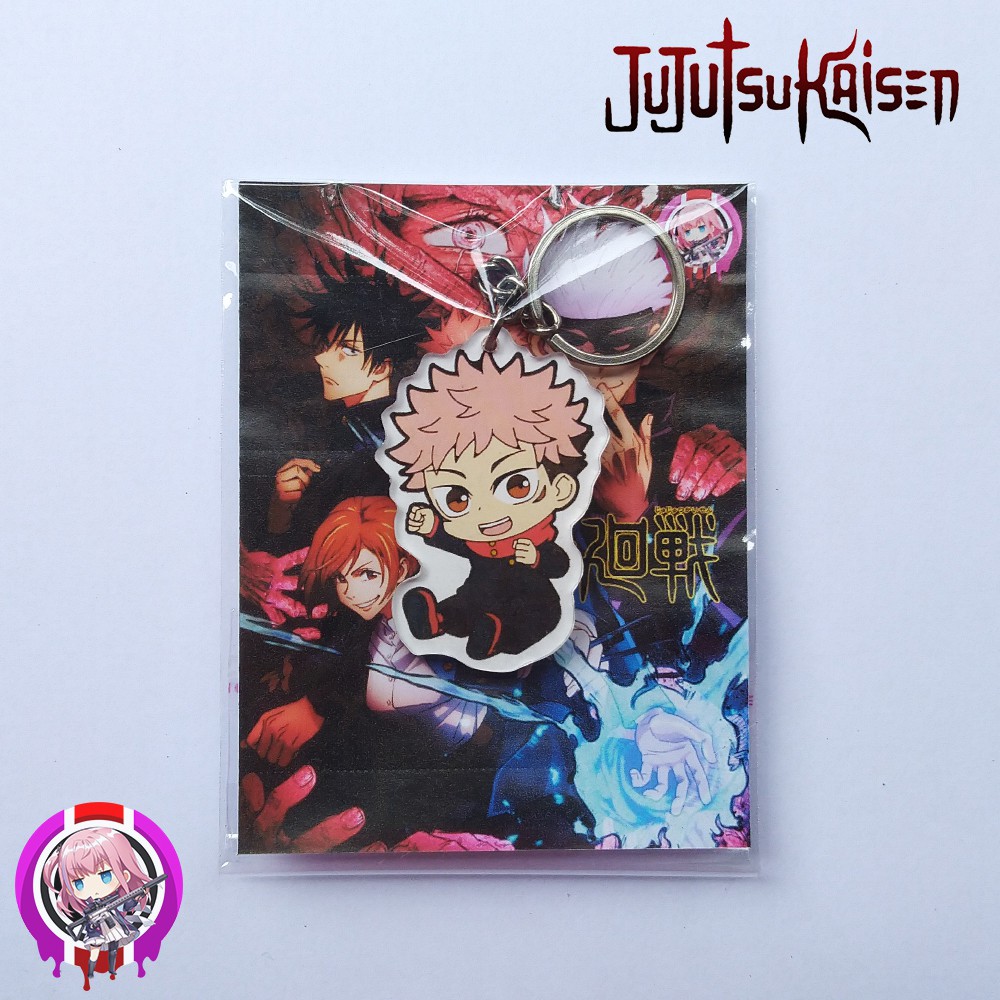 Jual Gantungan Kunci Anime Jujutsu Kaisen Keychain Jujutsu Kaisen Ganci Karakter Yuji