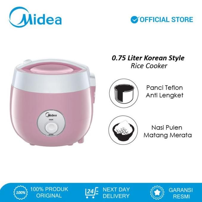 Jual Midea Rice Cooker 0.72 Liter MRM-2001P | Shopee Indonesia