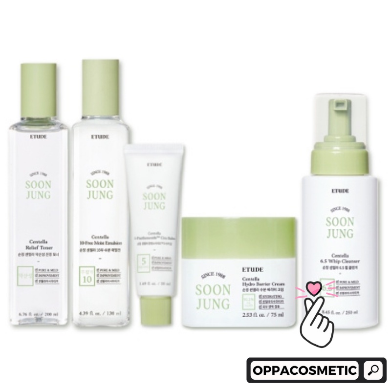 Jual Etude House Soon Jung Centella Collection (Cleanser, Toner