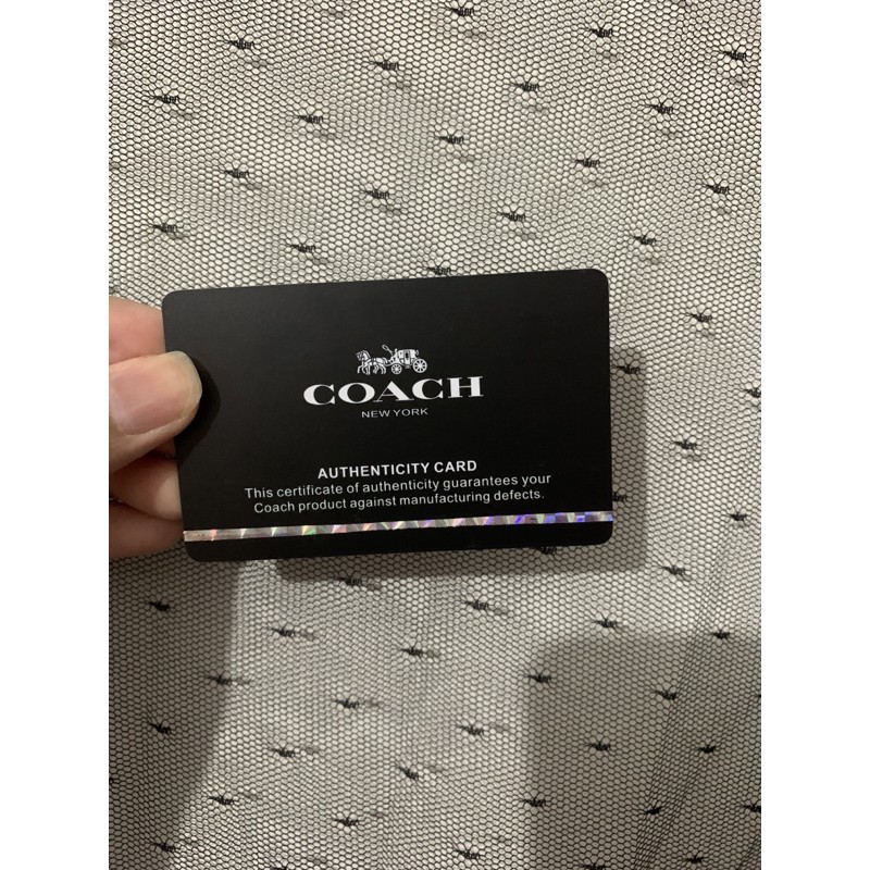 Jual Coach Authentic Card ORIGINAL 100 Shopee Indonesia