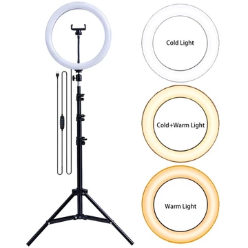 Paket Komplit Ringlight 26cm Tripod 2 1 Meter Make Up Vlog Lampu Ringlight