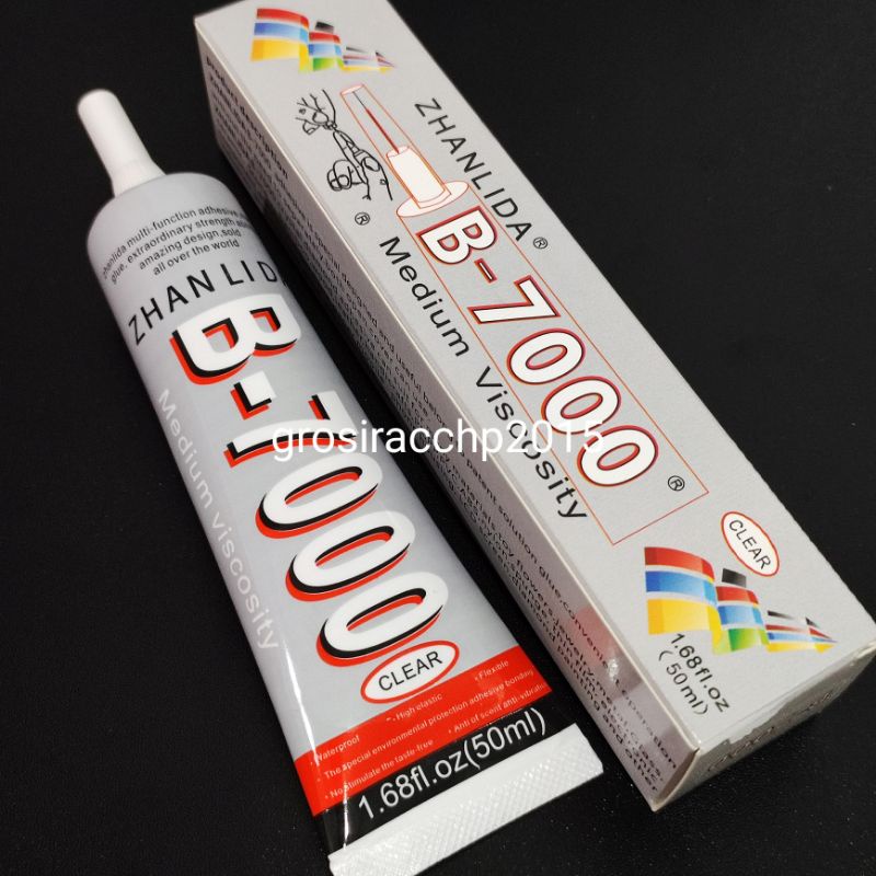 Jual GLUE ZHANLIDA B7000 50ML / 110ML ( CLEAR) | Shopee Indonesia