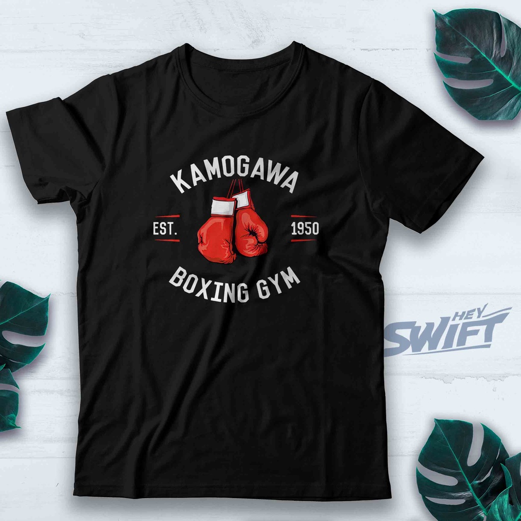 T-shirt Unisexe Anime Hajime No Ippo - Manches Courtes, Coton/polyester - Tailles XXS à 4XL - Style Décontracté