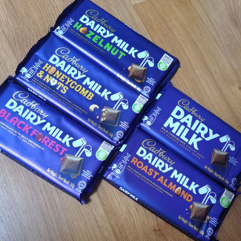 Jual Cadbury DAIRY MILK Chocolate | Shopee Indonesia