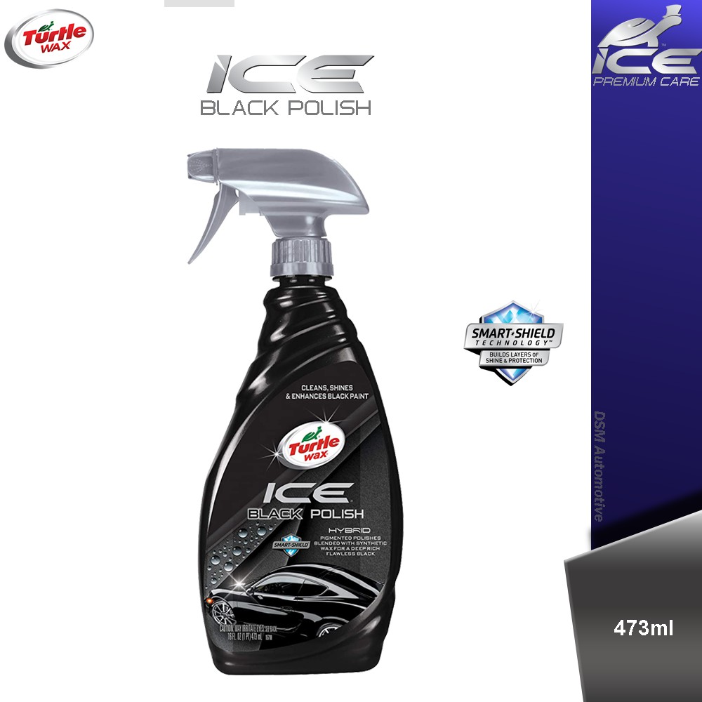 Turtle wax ice on sale black polish