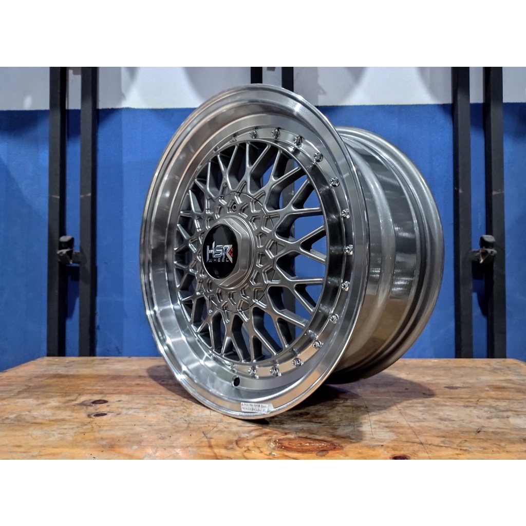 Jual Velg Mobil Racing Yaris Ring 15 HSR RS R15 Lebar 7/8 Baut 4 Murah ...