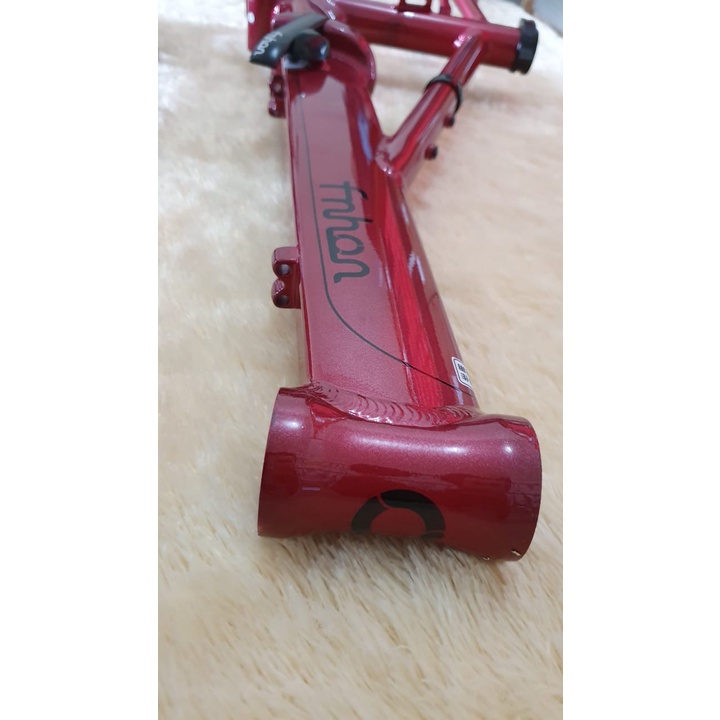 Jual FRAME SET FNHON MONSOON 20 22 inch MERAH RED DISCBRAKE ALUMUNIUM ...