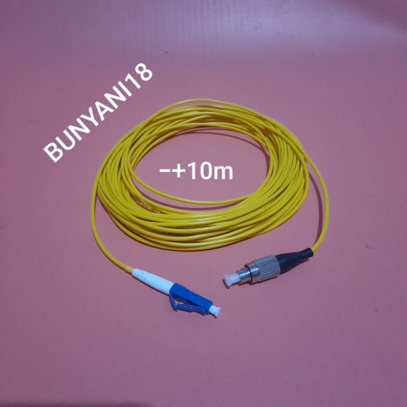 Jual Patch Cord FC to LC - LC to FC 10M Kabel Fiber Optic Single Mode ...