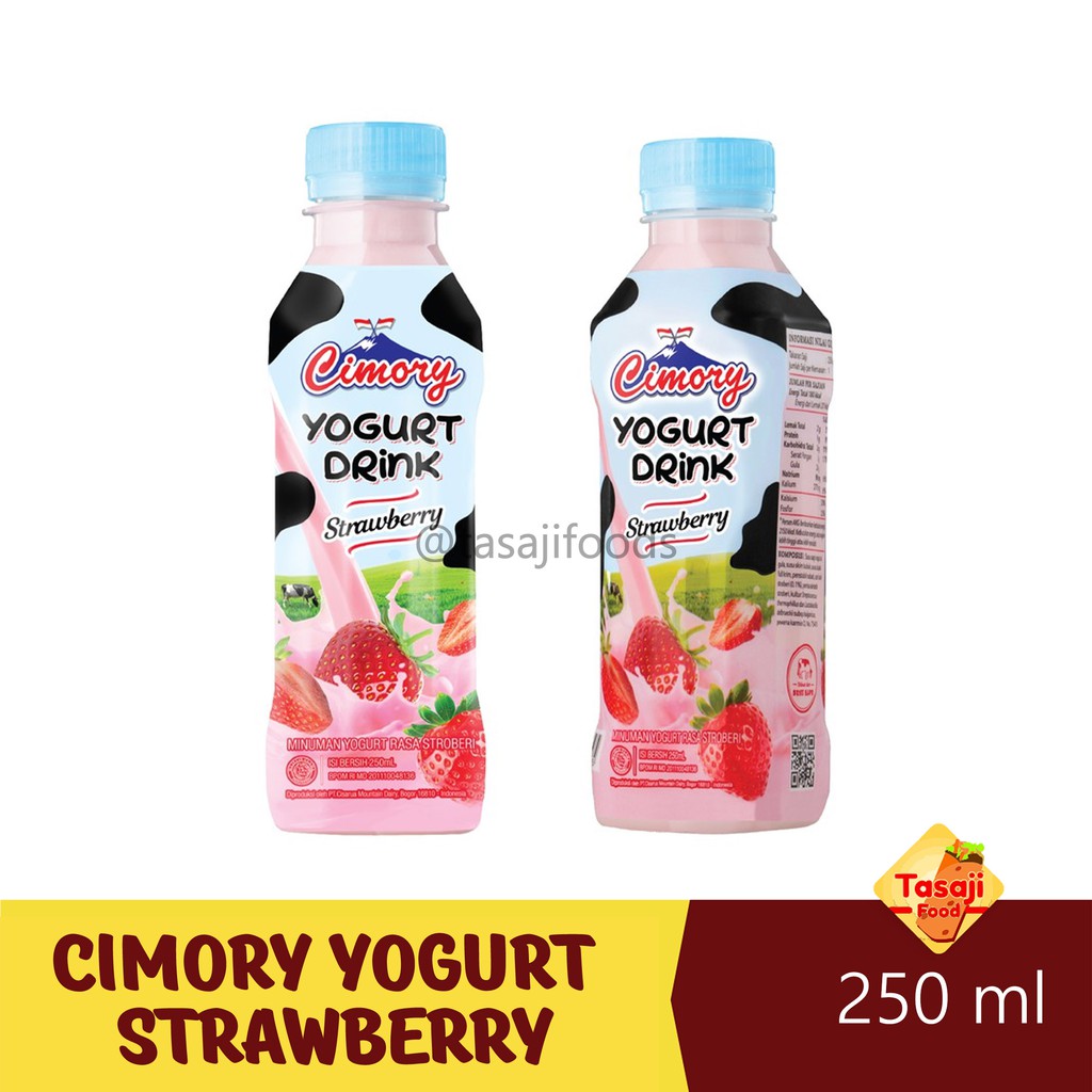 Jual Cimory Yogurt 250 Ml Strawberry | Shopee Indonesia