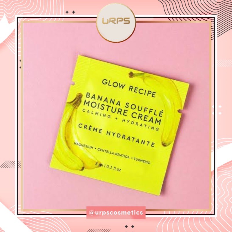 Jual Glow Recipe Banana Souffle Moisture Cream 3mL Shopee Indonesia
