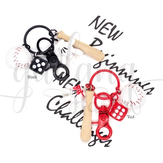 Jual Gantungan Kunci Baseball Couple Keychain Bola Lucu GH 302311 Shopee Indonesia