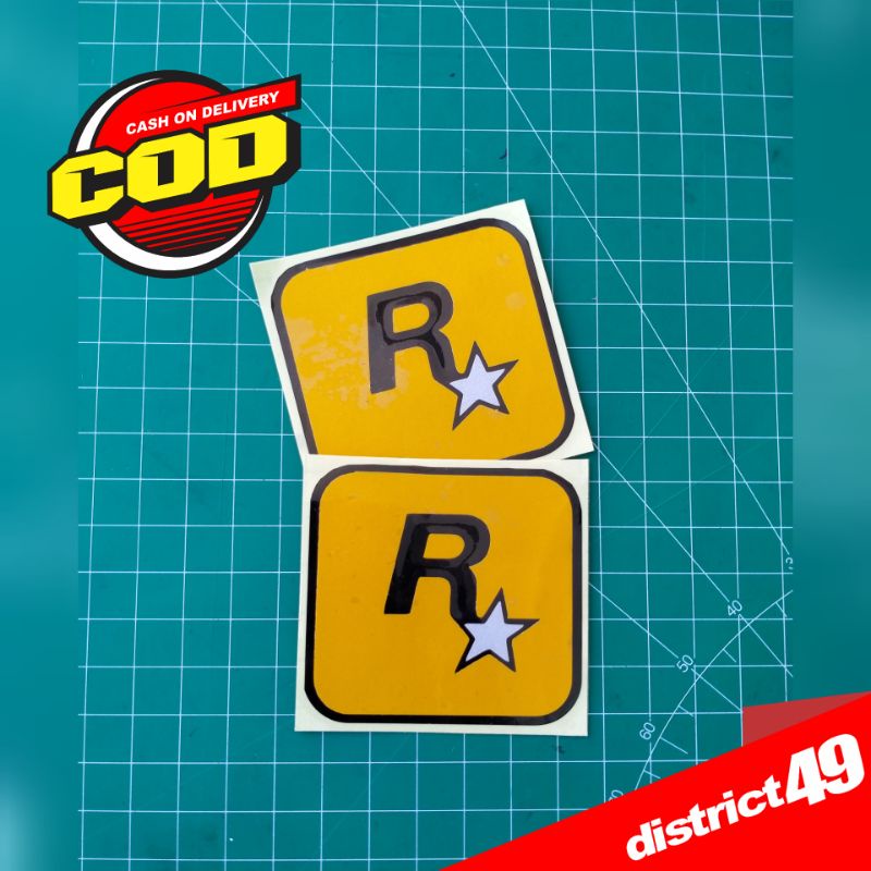 Jual Cutting sticker - Stiker cutting Rockstar Games - Stiker Rockstar ...