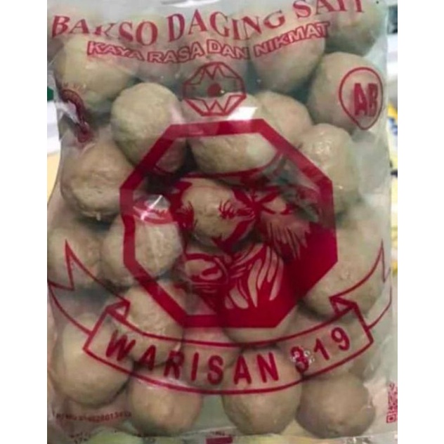 Jual Bakso Daging Sapi Warisan 319 Ab Shopee Indonesia