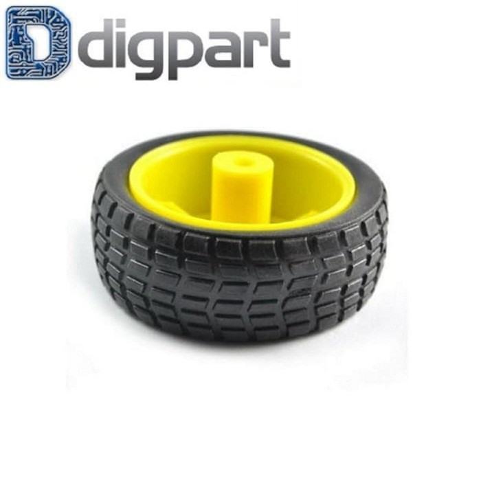 Jual Roda Ban Wheel Smart Car Arduino Kuning | Shopee Indonesia