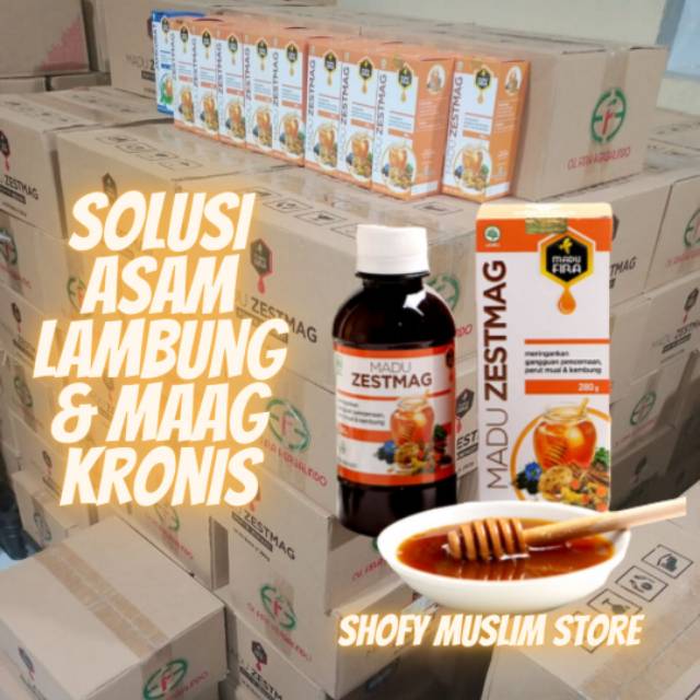 Jual Herbal Madu Zestmag Ampuh Mengatasi Maag Kronis And Asam