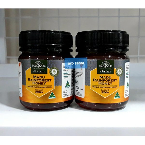 Jual Madu Rainforest Australian Honey ORIGINAL BERGARANSI ASLI ISI 250
