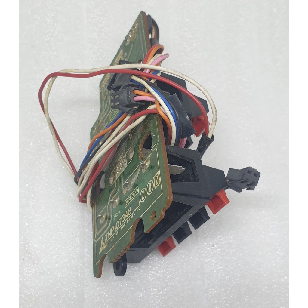 Jual Terminal Speaker Box Seri Baris Jepit Merah Hitam 4 Pin - Plus PCB ...