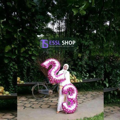 Jual Fresh Balon Foil Angka Jumbo Pink Balon Angka Jumbo Cm