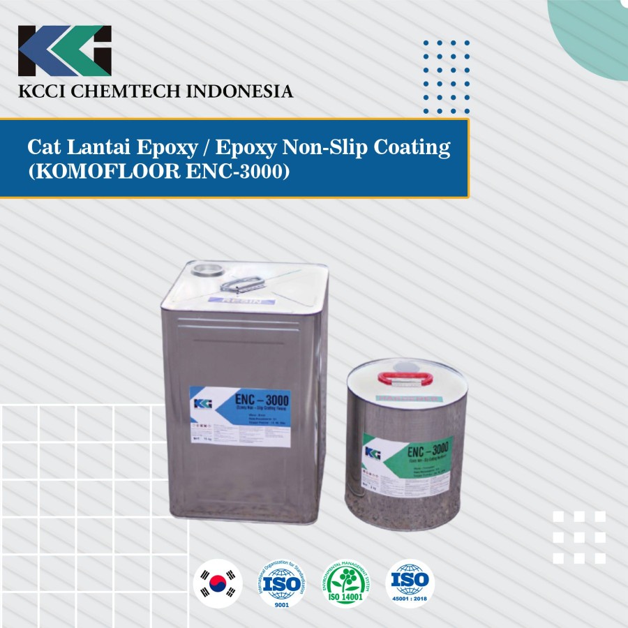 Jual Cat Lantai Epoxy / Epoxy Non-Slip Coating (KOMOFLOOR ENC-3000 ...