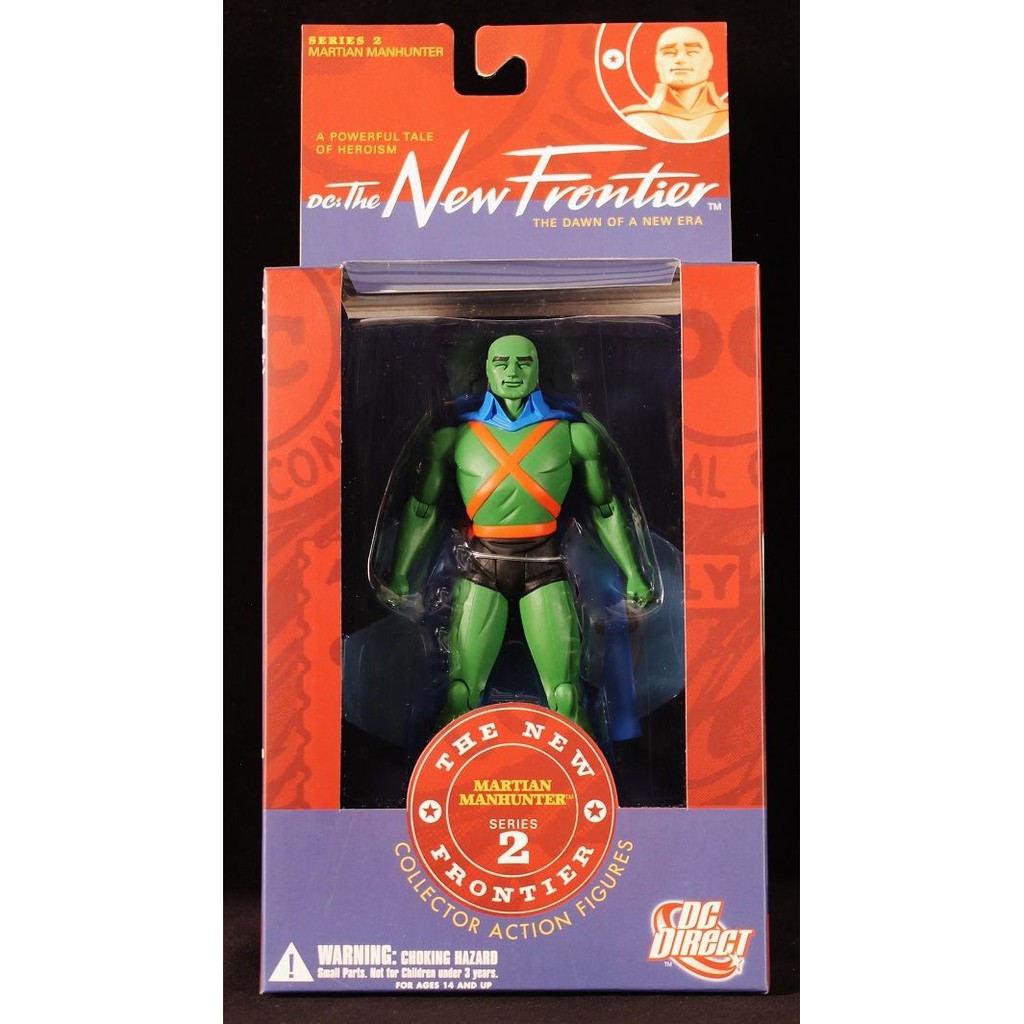 Figurine DC Comics Martian Manhunter – The New Frontier, DC Collectibles, Sans Boîte