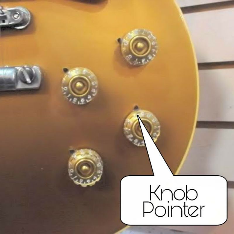 Jual KNOB POINTER POTENTIO GITAR GIBSON | Shopee Indonesia