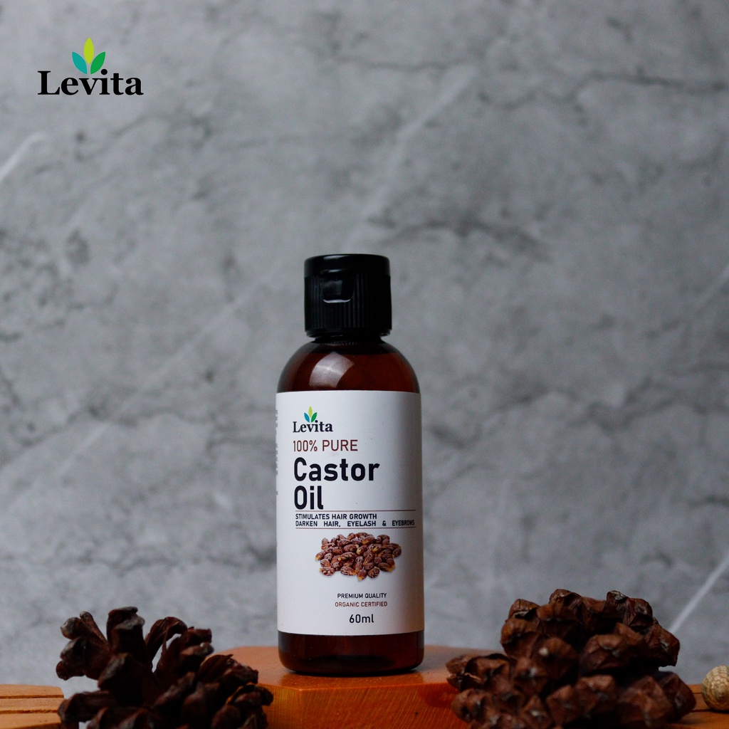 Jual Levita Castor Oil Pure - Minyak Jarak Murni Original 100% | Shopee ...