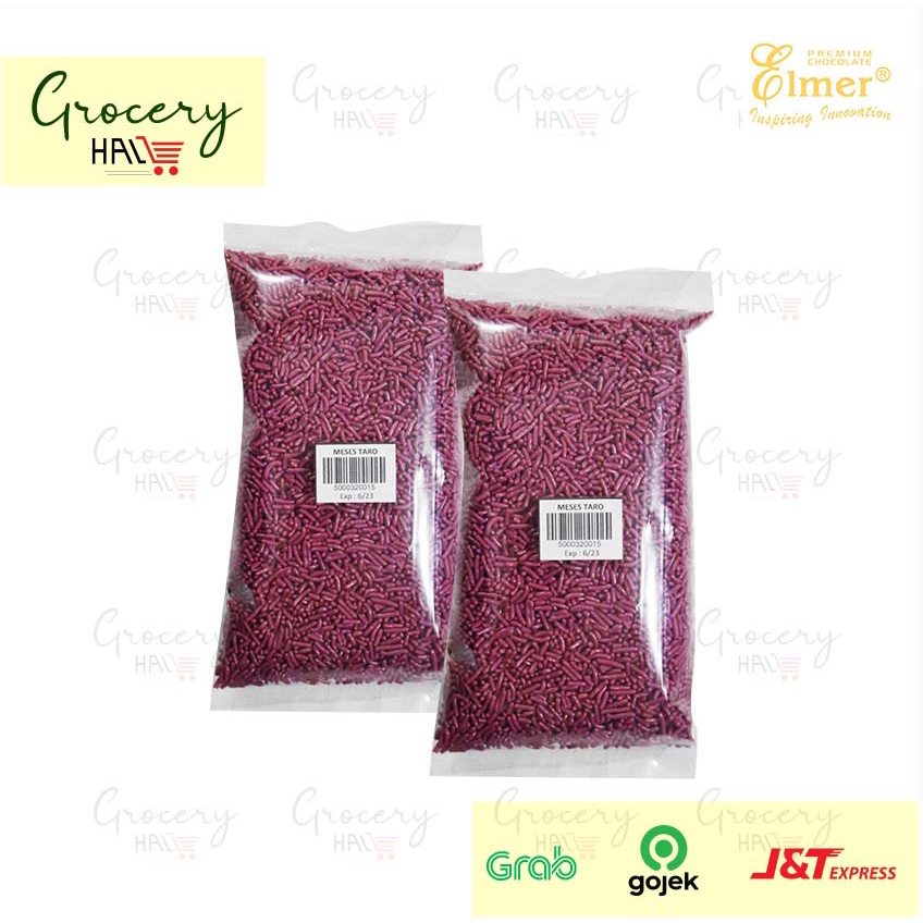 Jual ELMER MESES RASA TARO 250 GRAM - MESES UNGU RASA TARO | Shopee ...