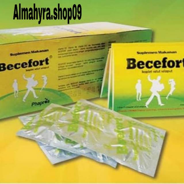 Jual Becefort Multivitamin Suplemen Makanan Mengandung Vitamin B ...