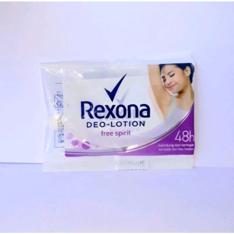 Jual REXONA DEOLOTION FREE SPIRIT WOMEN 9GR sachet deodoran