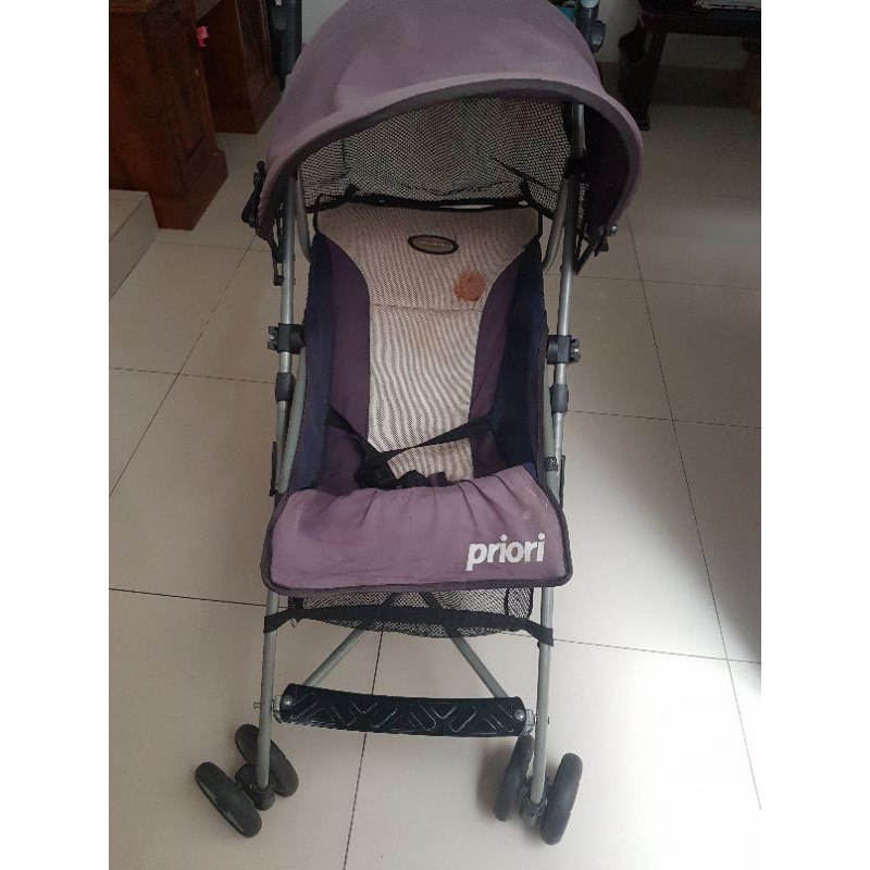 Priori stroller clearance