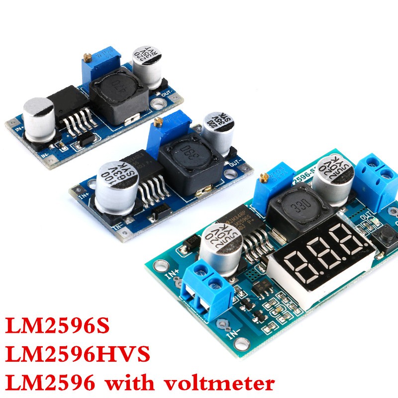Jual XL4015 DC-DC STEP DOWN MODULE 5A 75W WITH VOLTMETER | Shopee Indonesia
