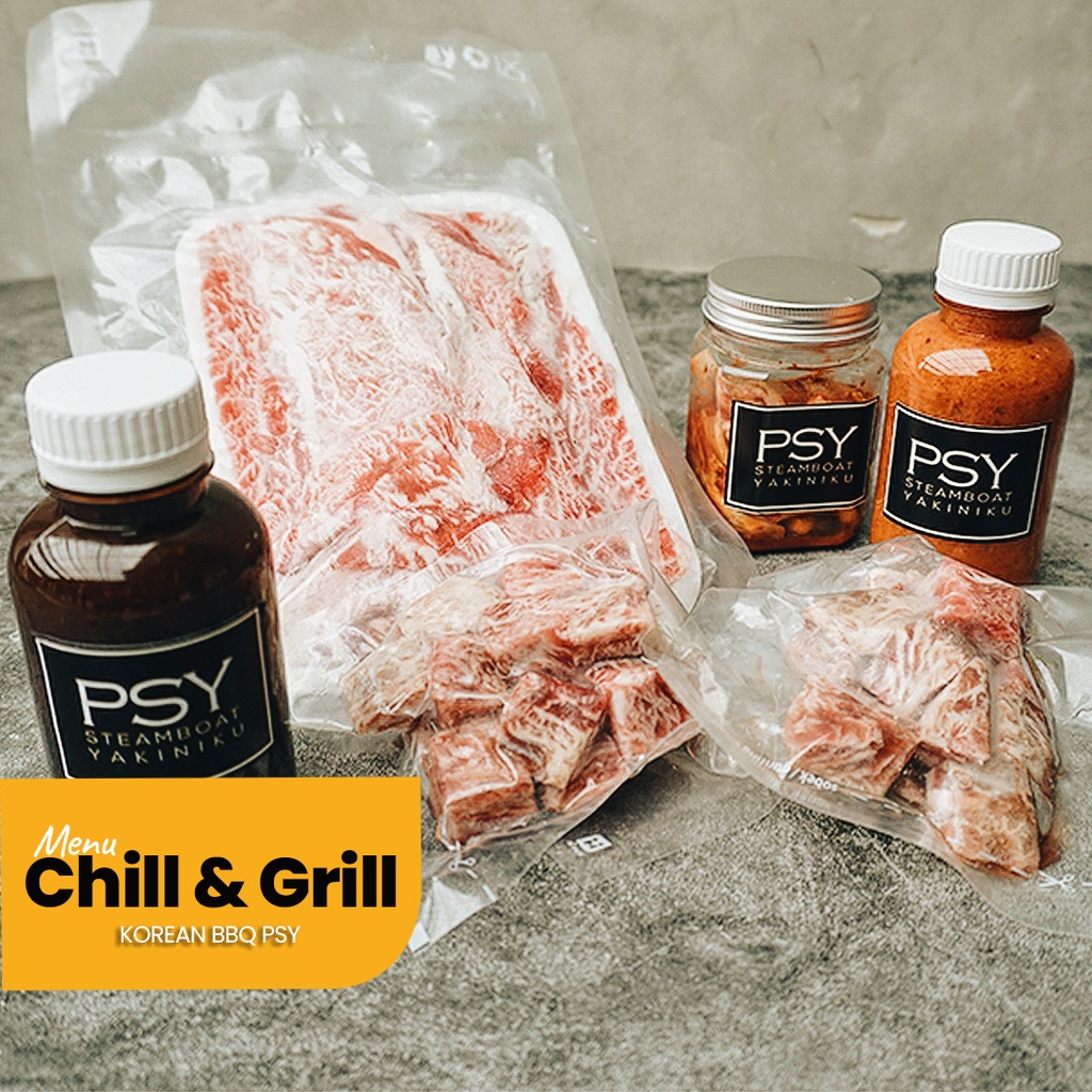 Jual PAKET KOREAN BBQ / GRILL | WAGYU SLICE MELTIQUE | SAIKORO BEEF ...