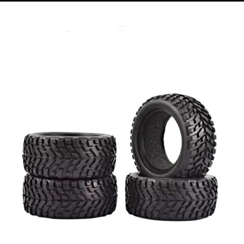 Jual 4 pcs BAN RC RALLY OFFROAD utk VELG 52mm Sedan 1:10 75mm XV TT HSP ...