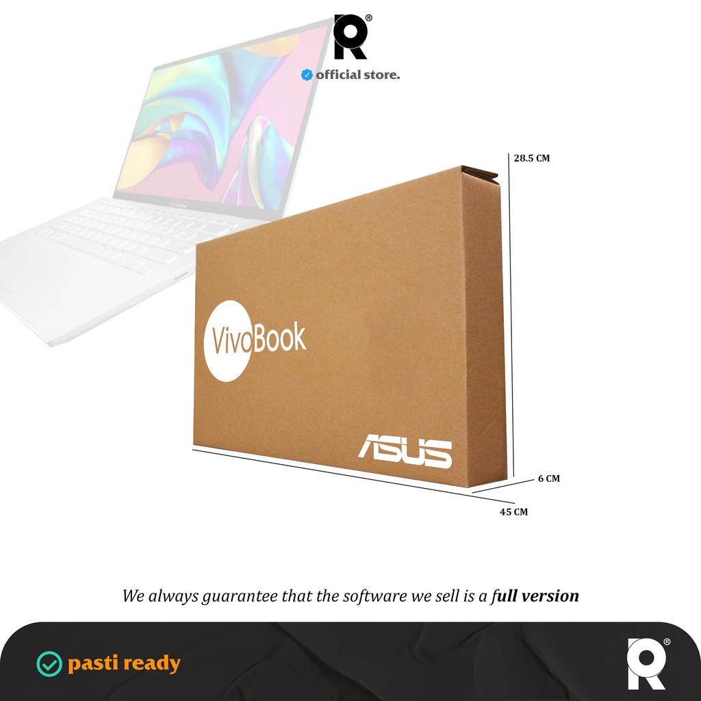 Jual BOX LAPTOP ASUS VIVOBOOK ROUND 1 SET | 45 x 6 x 28.5 CM | Box ...