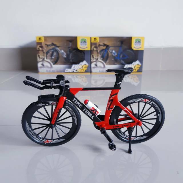 Jual Diecast Sepeda Balap Time Trial Alloy - Miniatur Road Bike Bicycle ...