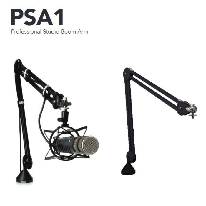 Jual Rode PSA1 Profesional Studio Boom Arm Microphone - PSA 1 Arm Stand ...