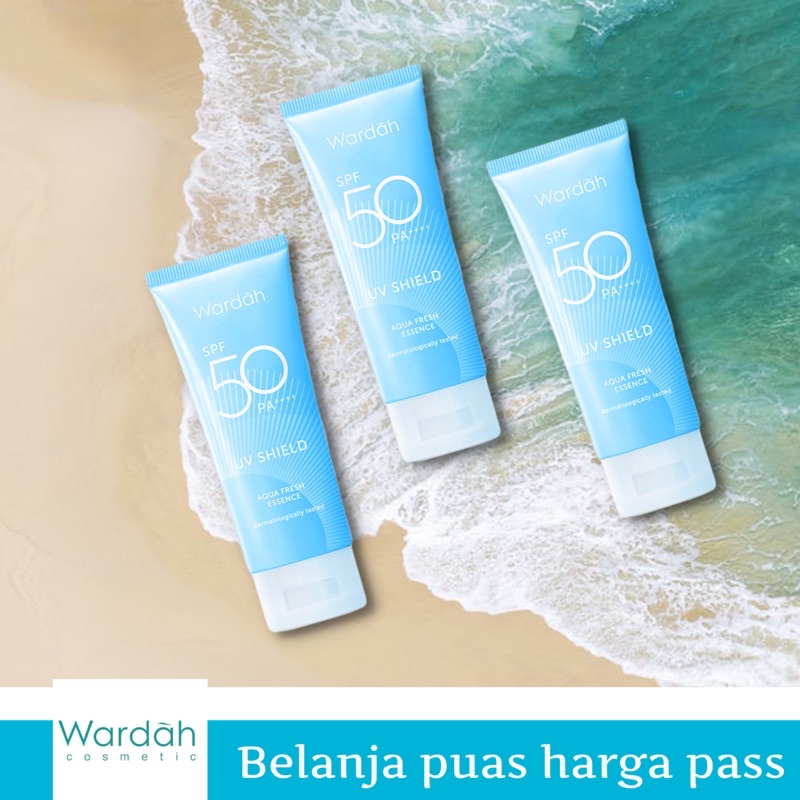 Jual Wardah Uv Shield Aqua Fresh Essence Spf Pa Ml Shopee