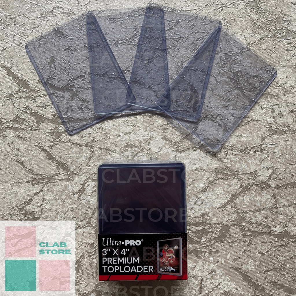Jual Ultra Pro Regular Premium Toploader 3"x4" 1 pack isi 25 pcs