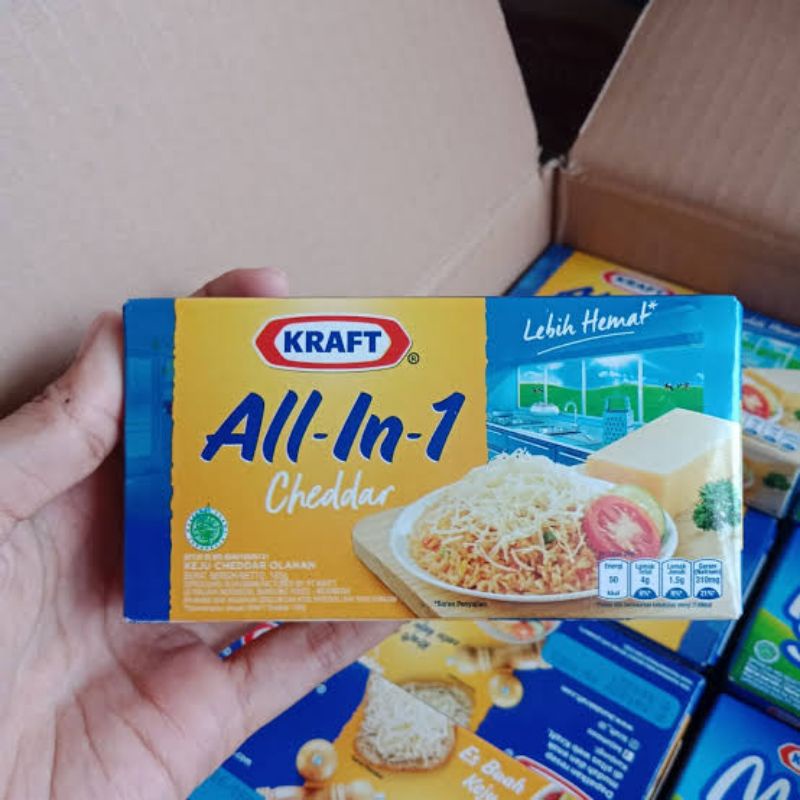 Jual Kraft Keju All In 1 Box 165G | Shopee Indonesia