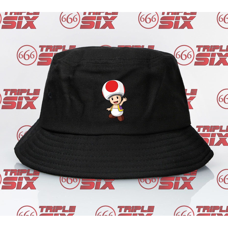 Jual Topi Bucket Super Mario Toad | Shopee Indonesia