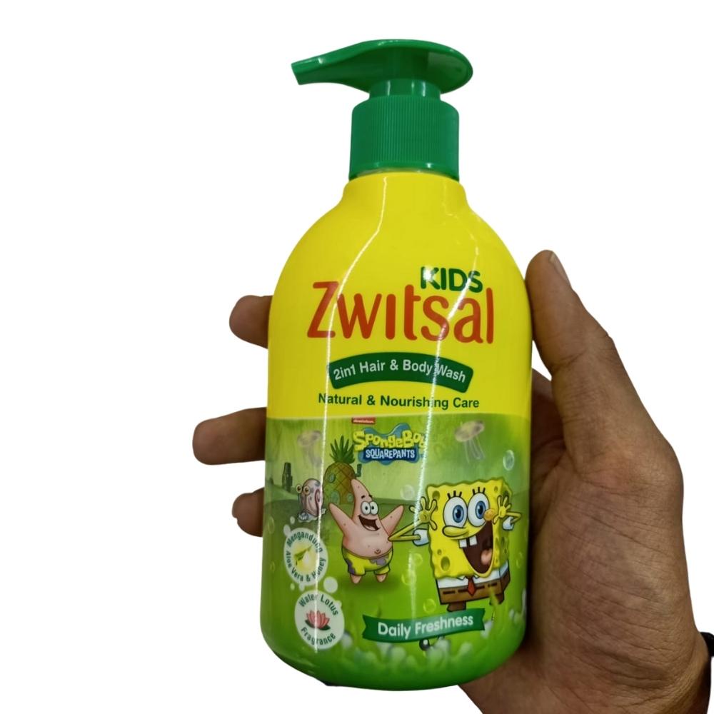 Jual Zwitsal Kids 2in1 Hair and Body Wash 200ml Sabun dan Shampoo Daily