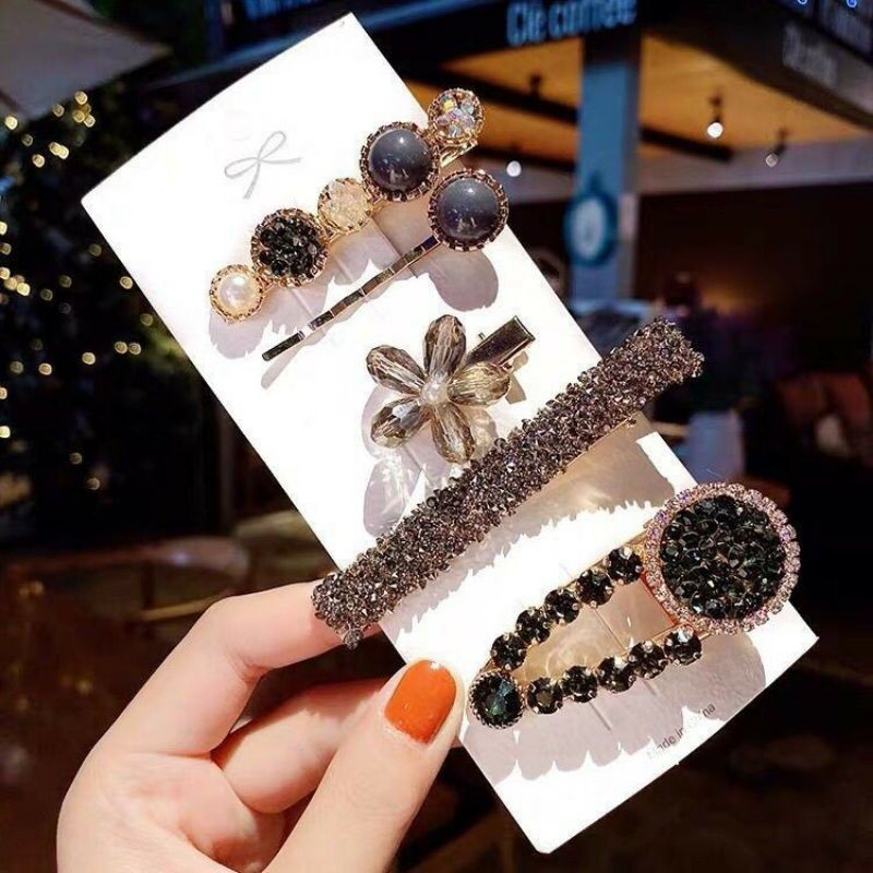 Jual 5in1 JAPIT RAMBUT KOREA PREMIUM IMPORT / 5PCS HAIR PIN KOREA ...