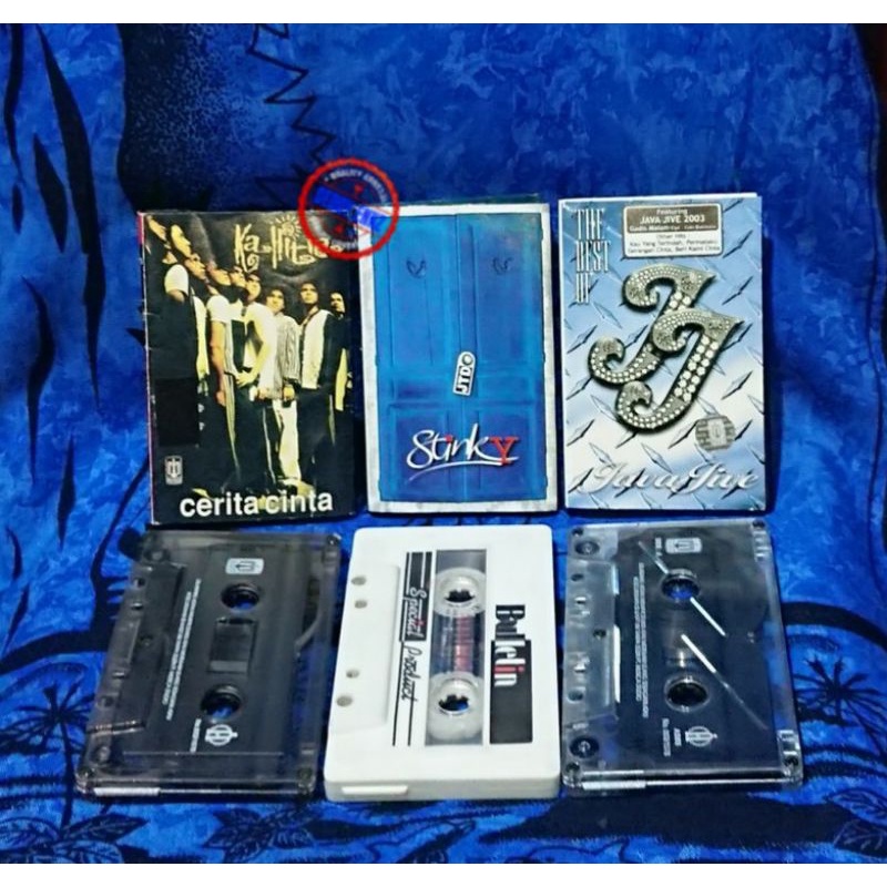 Jual Kaset Pita ST12 Wali Cokelat Ungu Kahitna Stinky Romeo Java Jive ...