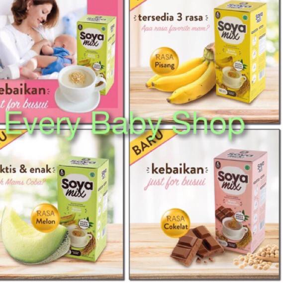 Jual Qoo Mama Bear Soya Mix Minuman Pelancar Asi Booster Soyamix 200