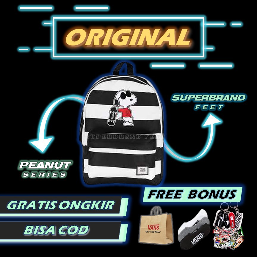 Jual tas vans outlet peanuts