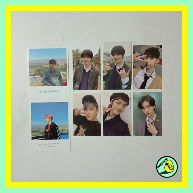 STRAY KIDS 'GO LIVE' DOUBLE-SIDED SELFIE POSE LIMITED OFFICIAL PHOTO CARD (POLAROID STYLE)