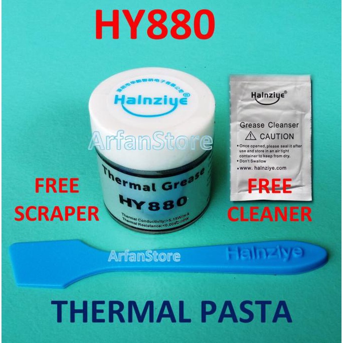 Jual Promo Hy880 10Gr Thermal Grease Pasta Pendingin Cpu Paste Prosesor ...